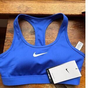 Nike blue sports bra size XS new with tags